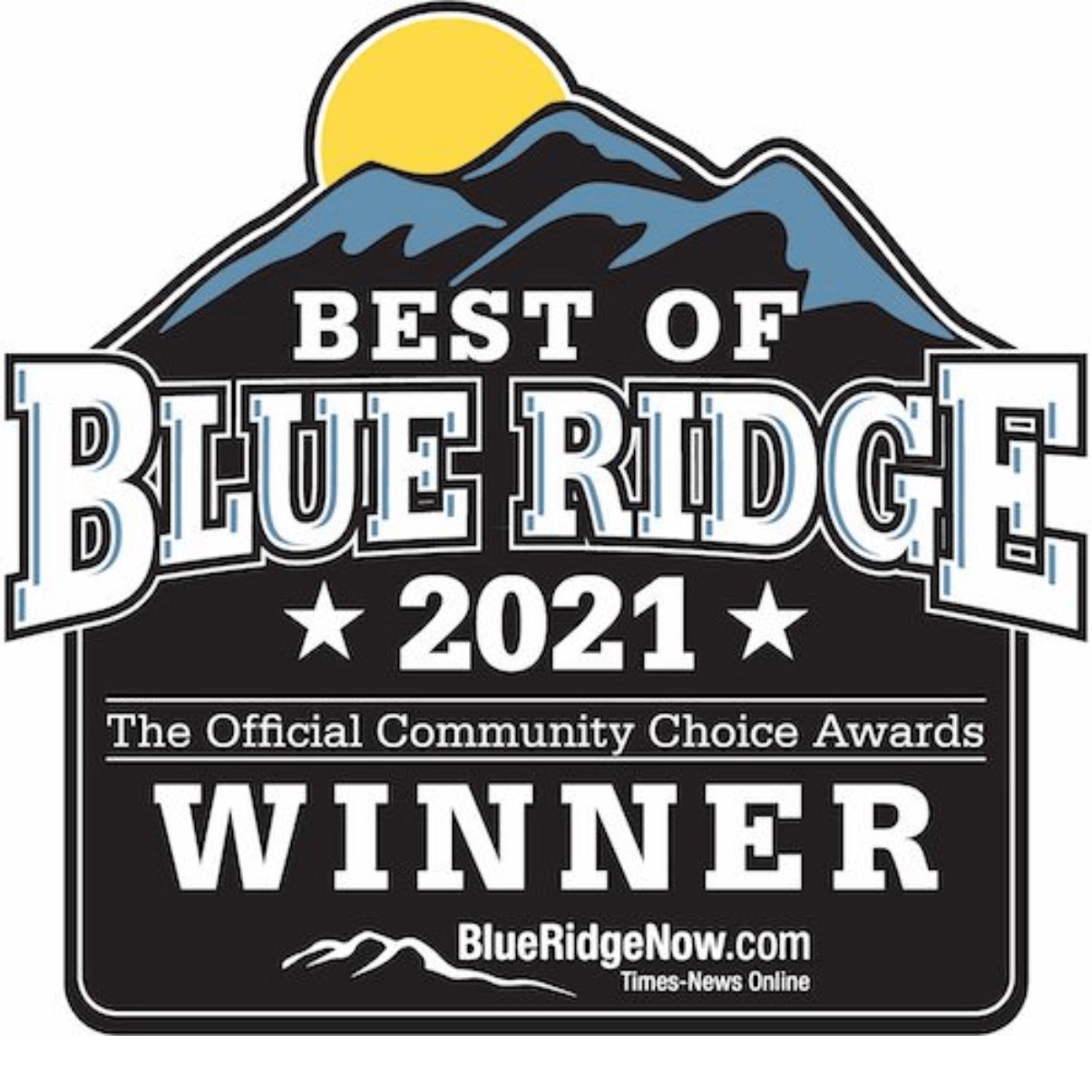 Blueridge Award Logo 2021